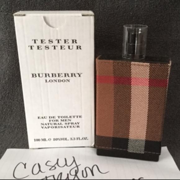 burberry london men tester